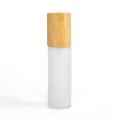 30 ml 50 ml 60 ml gefrorene Glasnebel Sprühflasche mit Bambuskappe 30 ml-D37*H103