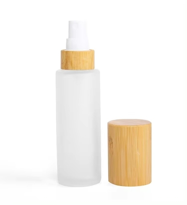 30 ml 50 ml 60 ml gefrorene Glasnebel Sprühflasche mit Bambuskappe 30 ml-D37*H103