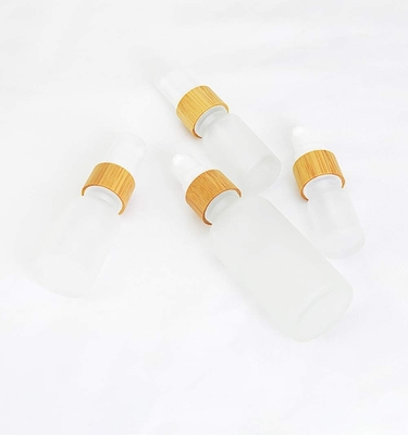 30 ml Frosted Glass Lotion Flasche Reisepumpe Flaschen kosmetische Glasflasche