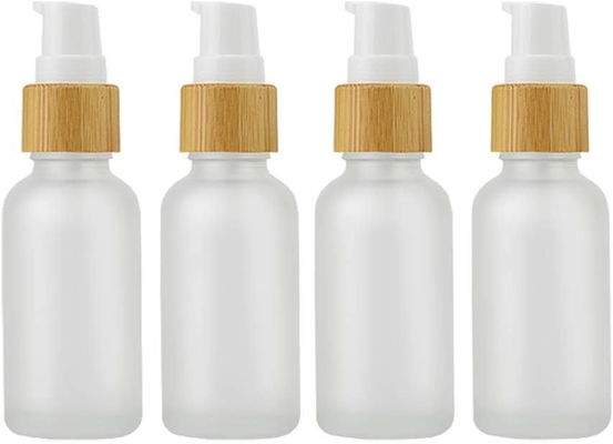 30 ml Frosted Glass Lotion Flasche Reisepumpe Flaschen kosmetische Glasflasche