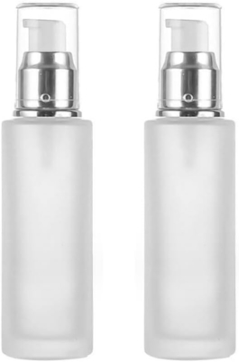 120 ml 4oz Frostglas Lotion Flaschen Pumpe Spender Flaschen Kosmetik Flaschen