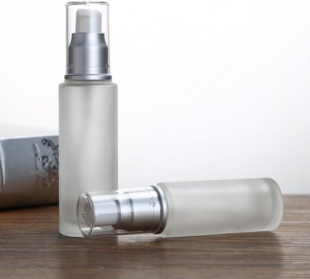 120 ml 4oz Frostglas Lotion Flaschen Pumpe Spender Flaschen Kosmetik Flaschen
