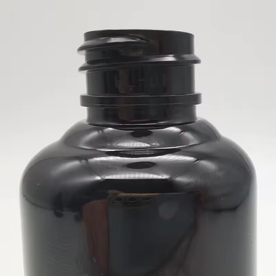 50ml PET-Glanzschwarze Kunststoff-Kosmetik-Sprayflasche mit schwarzem feinem Sprühkopf