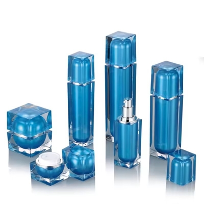 30G 50G Luxusquadratische Hautpflegebehälter Acryl-Kosmetikcreme Flasche/Glas