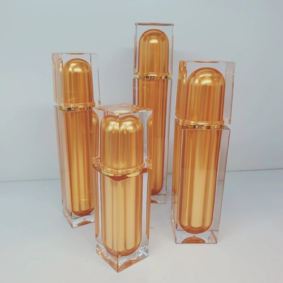 30G 50G Luxusquadratische Hautpflegebehälter Acryl-Kosmetikcreme Flasche/Glas