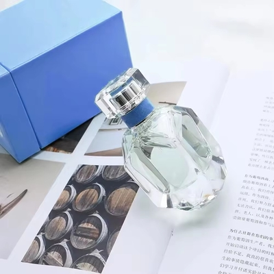 30 ml leere, durchsichtige, quadratische Parfümflaschen aus Luxusglas