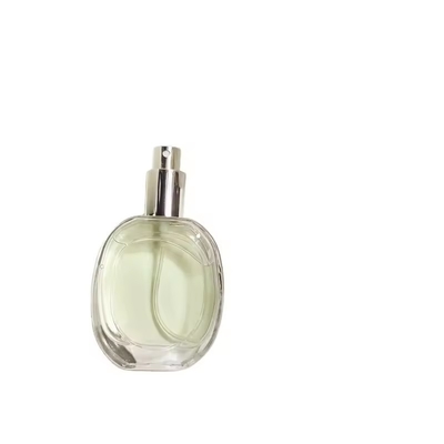 Glasparfüm Flaschenflasche Oblate Rundflasche Transparente Flasche Portable Sprayflasche