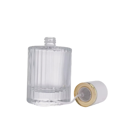 Leerer klarer Zylinder Parfüm Duftglasflasche Sprühflasche