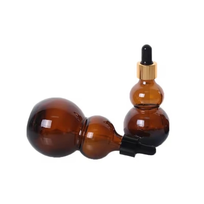 15 ml 30 ml Amber Glas Tropffflasche Ätherische Ölflaschen für Haar und Körperöl
