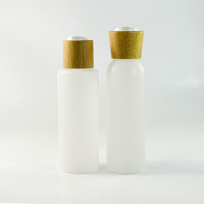 kosmetische Verpackenbehälter 18/410 30ml mit Serum-Bambustropfenzähler-Kappe 112 x 75mm
