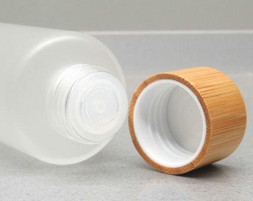 40/410 Glaskosmetik 120ml 41mm füllt 4 Unze-Klarglas-Sprühflaschen SGS ab