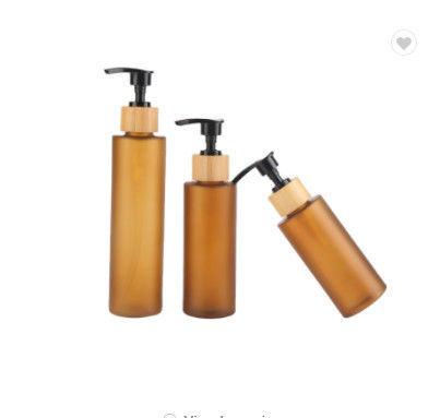 kosmetische Amber Glass Essential Oil Bottles Gläser 200ml 24mm 24/410 3.4oz