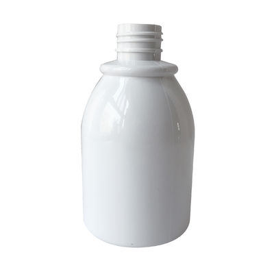 Plastikkosmetik 200ml 8oz füllt Glasgefäße 20/410 20mm Bambusschließung ab