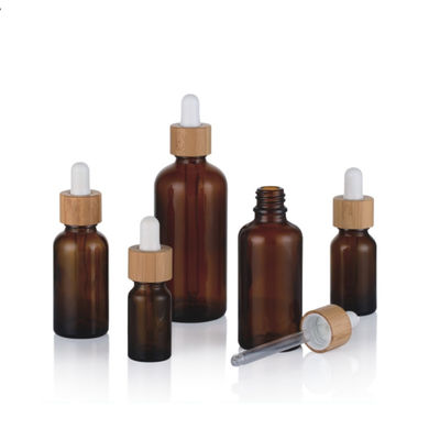 Bernsteinfarbiges 18mm Flaschen mit 18/415 des ätherischen Öls 1oz rollen der Flaschen 30ml Glas