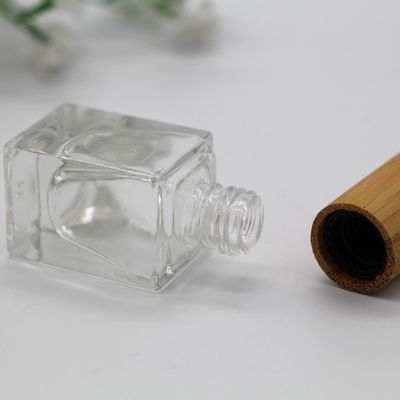 leerer 13ml Nagellack-Behälter-quadratische Flasche 17mm mit Bursh 5pcs