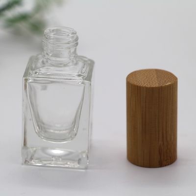 leerer 13ml Nagellack-Behälter-quadratische Flasche 17mm mit Bursh 5pcs