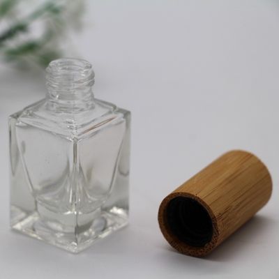 leerer 13ml Nagellack-Behälter-quadratische Flasche 17mm mit Bursh 5pcs