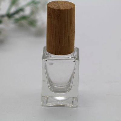 leerer 13ml Nagellack-Behälter-quadratische Flasche 17mm mit Bursh 5pcs