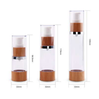 luftlose Pumpflaschen 0.5oz 30ml 33/410 kosmetische Verpacken33mm