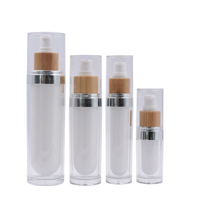 luftlose Glaskosmetik 40ml 100g füllt Feuchtigkeitscremes ab, die luftlose Pumpen-Gläser Schließung glatt machen