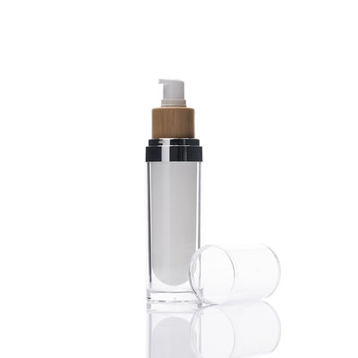 1 luftlose Pumpflaschen Unze 30ml 33mm 33/415 leere Grundlagen-Flasche mit Pumpe