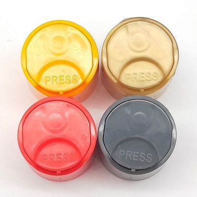 24/410 Kappen-Cremetiegel Flip Top Dispensing Caps BPA der Spitzen-24mmDisc frei