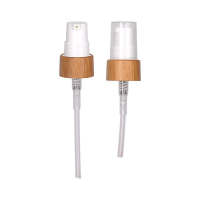 24 mm 24/410 Kosmetik-Pumpenkopf Bambushals 500 ml Flasche Pumpbehandlung