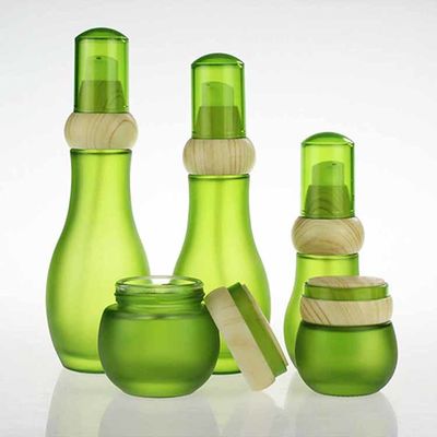 40ml 32/400 Glas-kosmetische Flaschen-Körper-Lotion 4 Unze-Glas-Sprühflasche-Masse