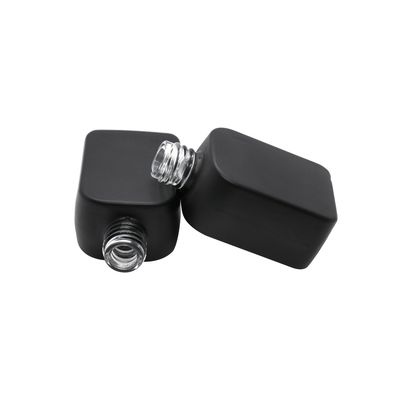 leere des Gel-10ml Bambuskappe Nagellack-schwarze der Flaschen-0.3oz 15cc