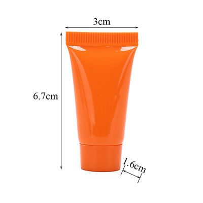 10g 1,17 Zoll-kosmetisches weiches Rohr-Shampoo-Aluminiumrohr kosmetisches Verpackenpet 10ml