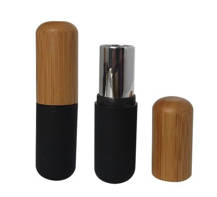 Bambuskappe 21mm nachfüllbares leeres Behälter-Rohr Diy des Lippenstift-4ml Soem