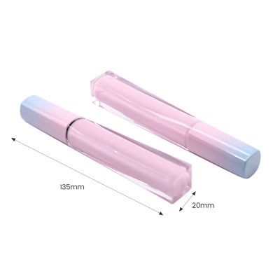 Wimperntuschen-Rohre 10ml 7g sind helles rosa Wimperntuschen-Rohr des Aluminium-20mm sperrig