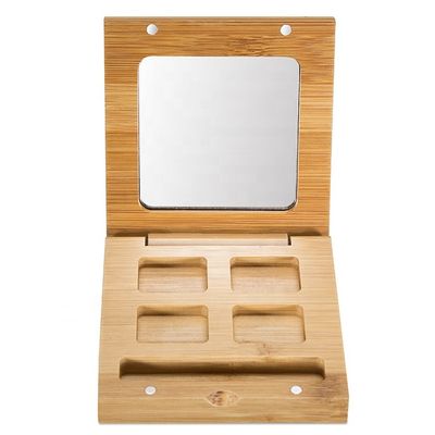 Recyclebares Bambus ODM BPA der Funkeln-Lidschatten-Kasten-10ml frei