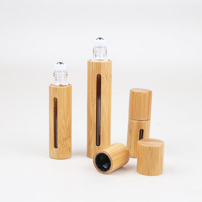 47mm nachfüllbare kosmetische Verpackengläser 35ml mit Bambusdeckeln 28/400