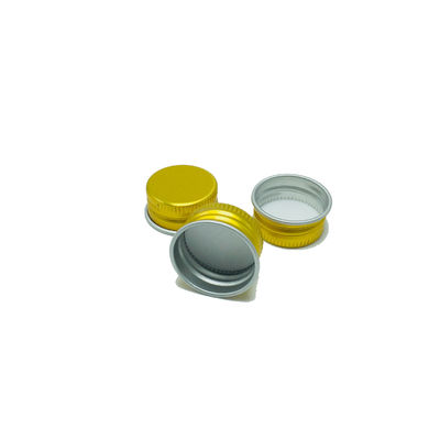 Gold 18mm 18/400 Disketten-Spitzenschließungs-glattes Flaschenkapsel-Schließung ODM