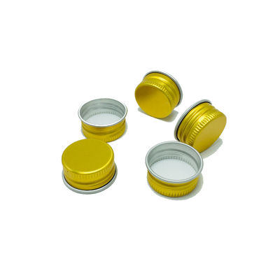 Gold 18mm 18/400 Disketten-Spitzenschließungs-glattes Flaschenkapsel-Schließung ODM
