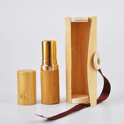 6g 5ml netter Eco freundlicher Bambus der Lipgloss-Rohr-Balsam-Behälter-5g