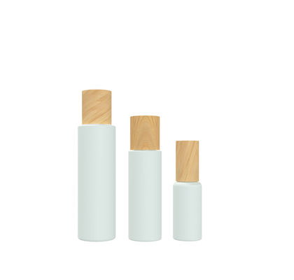 24/415 weiße Plastikkosmetik 140ml 55g füllt Behälter mit Deckeln ab