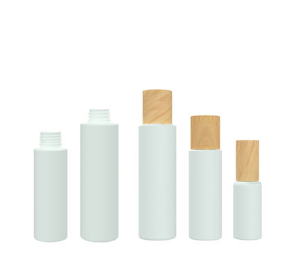 24/415 weiße Plastikkosmetik 140ml 55g füllt Behälter mit Deckeln ab