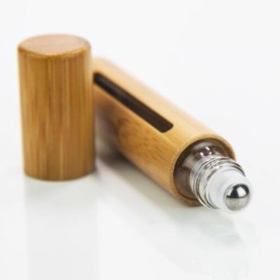 22 400 Bambusglastropfflaschen der Rollen-10ml mit Pipette 22mm