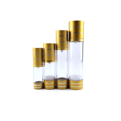 Luftlose Pumpflaschen des Serum-5ml 18/400 Aluminiumkragen-kosmetisches Verpacken