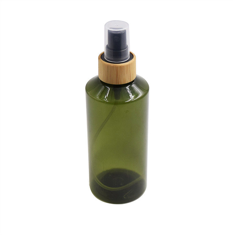 Olivgrünes 10ml organisches 5,5&quot; Bambuskleine leere Sprühflaschen des deckel-kosmetisches Glas-20/410