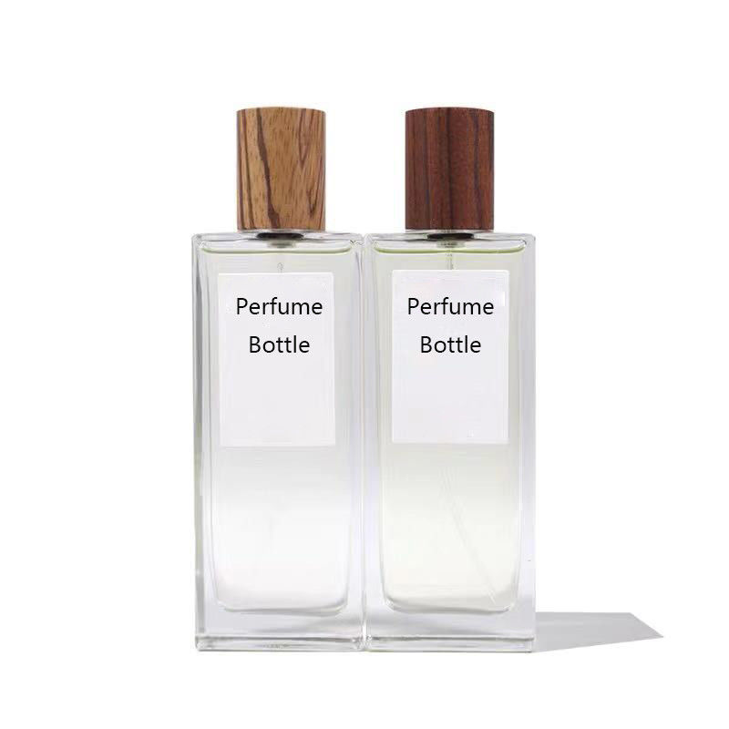 Weinlese-Glasquadrat-Aroma-leere Parfümflaschen 50ml 18/400 18mm