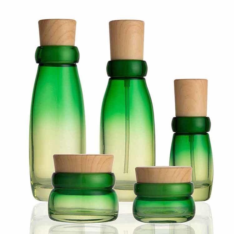 40ml 32/400 Glas-kosmetische Flaschen-Körper-Lotion 4 Unze-Glas-Sprühflasche-Masse